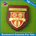 High Quality Custom Red Wooden Plaque